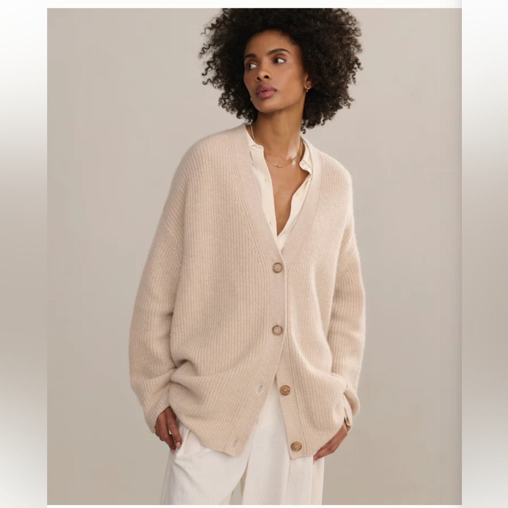 Jenni Kayne Cashmere Cocoon Cardigan, EUC, M